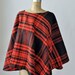 1970's / 70s vintage THE EDGE OF WINTER poncho.
