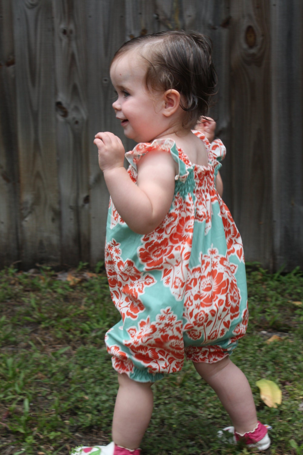 Fresh Cut Bubble Romper with Flutter Straps or Halter Tie