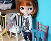Blythe Cat T.Hooded-GRAY