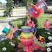 Giant 2 ft Alice Mad Hatter Tea Party Tea Pot Top Hat Centerpiece Wonderland Party prop