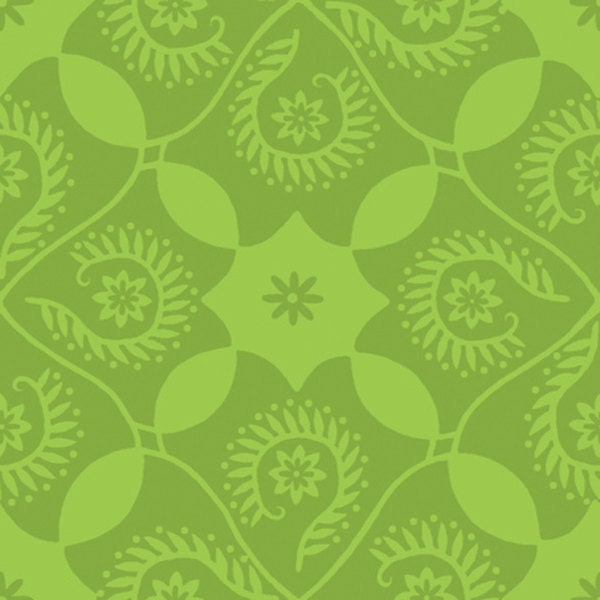 Damask Fat Quarter in 5 Colors as featured in the book Embellish Me by Laurie Wisbrun