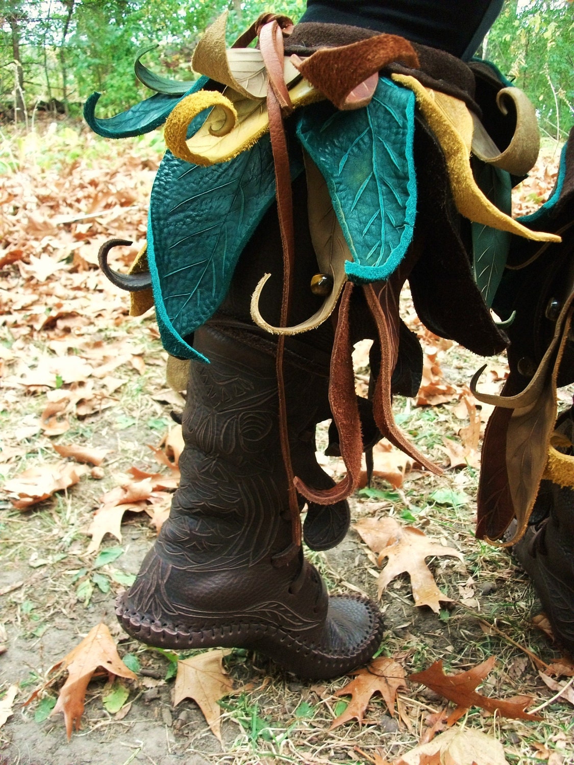 Knee High Owl Forrest Boot