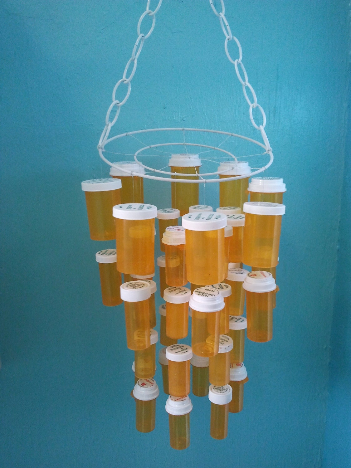 Prescription Chandelier - Original Sculpture
