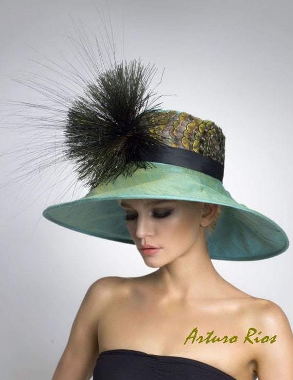 Couture Derby Hat-- Lampshade hat