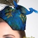 Peacock Fascinator, Cocktail hat, Kentucky Derby hat, Buy Fascinator