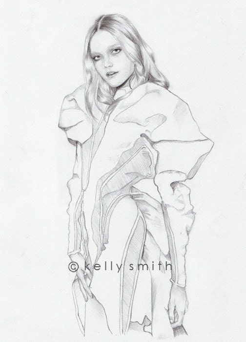 Nina Ricci ORIGINAL SKETCH - Sale