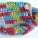 Coffee Cozy Coffee Mug Tea Cup handmade crochet rainbow multicolor