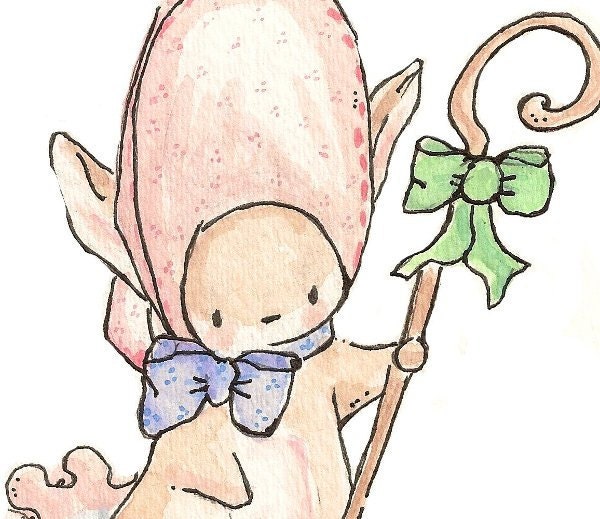 Little Bo Peep, Nursery Rhyme Collection. PRINT 8X10