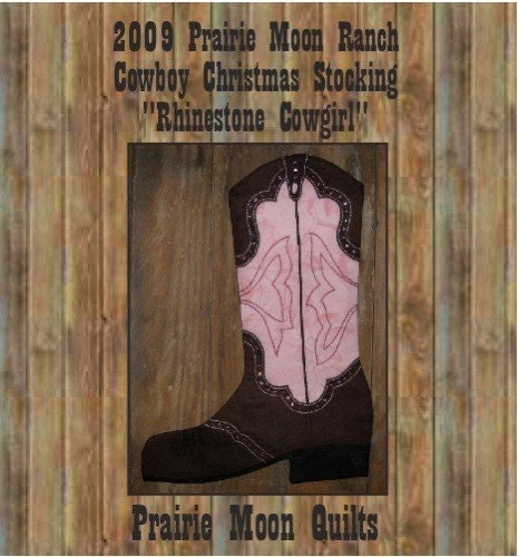 Cowboy Christmas Stocking 2009 Pattern