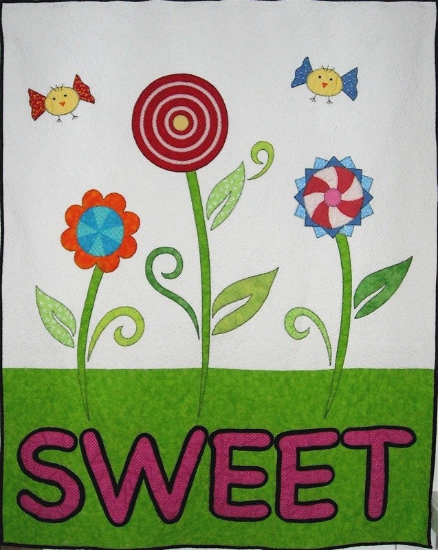 SWEET Applique Quilt Pattern