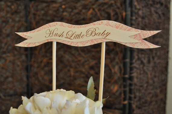 Centerpiece sticks, Banner centerpiece, baby shower, bridal shower, centerpiece, party decorations, baby shower, wedding