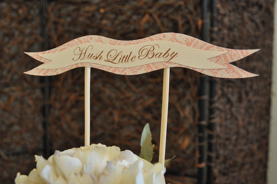 Centerpiece sticks, Banner centerpiece, baby shower, bridal shower, centerpiece, party decorations, baby shower, wedding