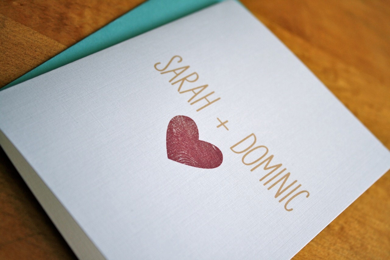 Customized Wood Grain Heart - Wedding or Engagement Names