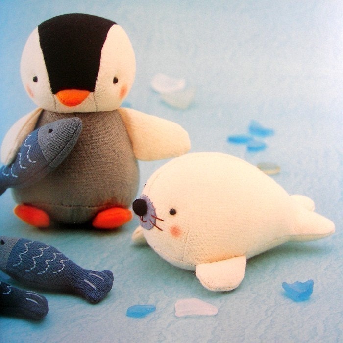 Cotton and Linen Stuffed Animals 01 - Japanese craft book
