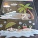 PALM TREES and SAND Jolee's Boutique Scrapbooking Wholesale Stickers- Ocean, Waves, Beach