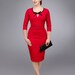 BELLA rockabilly vintage inspired dress 40s 50s custom made