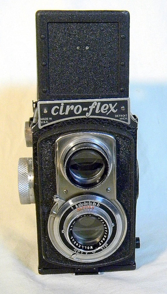 Ciiro Flex Twin Lens Reflex Camera Vintage USA