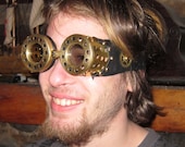 Steampunk 3D goggles for 3D movies