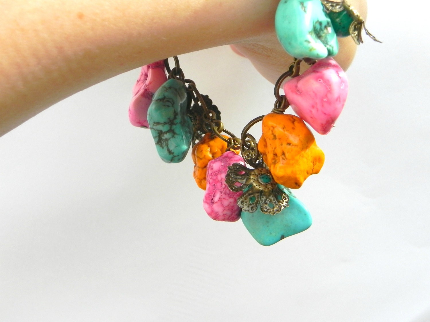 Summer Love Vintage Gypsy Charm Bracelet - Bohemian - Hipster - FREE Worldwide Shipping