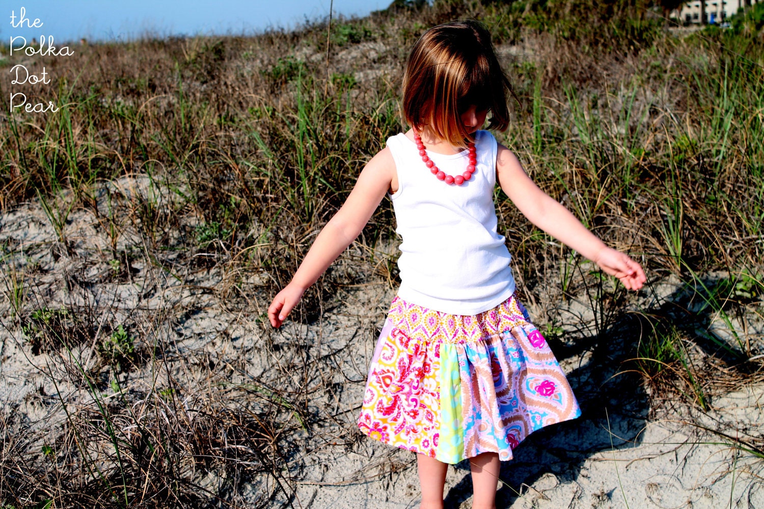 LAST ONE--- Bahama Twirl Skirt- Size 2t, ready to ship
