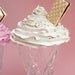 kitchen Cannisters set of 2 Cupcake ice cream cone CANDY LAND glass Alice in wonderland retro vintage( first birthday party, bridal ,baby shower favor bakery,girls room, wedding,coffee shop) - pink and white Icing unique gifts for the holidays and hostess