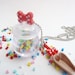 CANDYLAND NECKLACE Candy Jar necklace with sweet candy spoon Miniature charms with silver ball chain