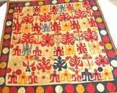 Antique Applique Folk Art Textile 10
