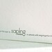 we go together like milk and cookies. letterpress card