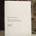 dear twilight fans, letterpress card