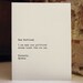 dear boyfriend, letterpress card