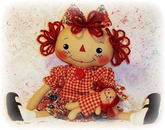 Doll Pattern, PDF Rag Doll Sewing Pattern ePattern