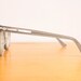 1950s Glasses / Grey Rimmed Plastic 50s Eyeglasses Frames