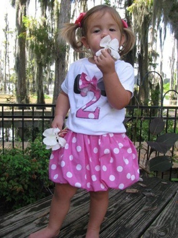 Minnie Mouse Birthday Bubble Set