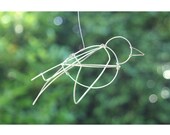 Flying Bird (Wire Sculpture)