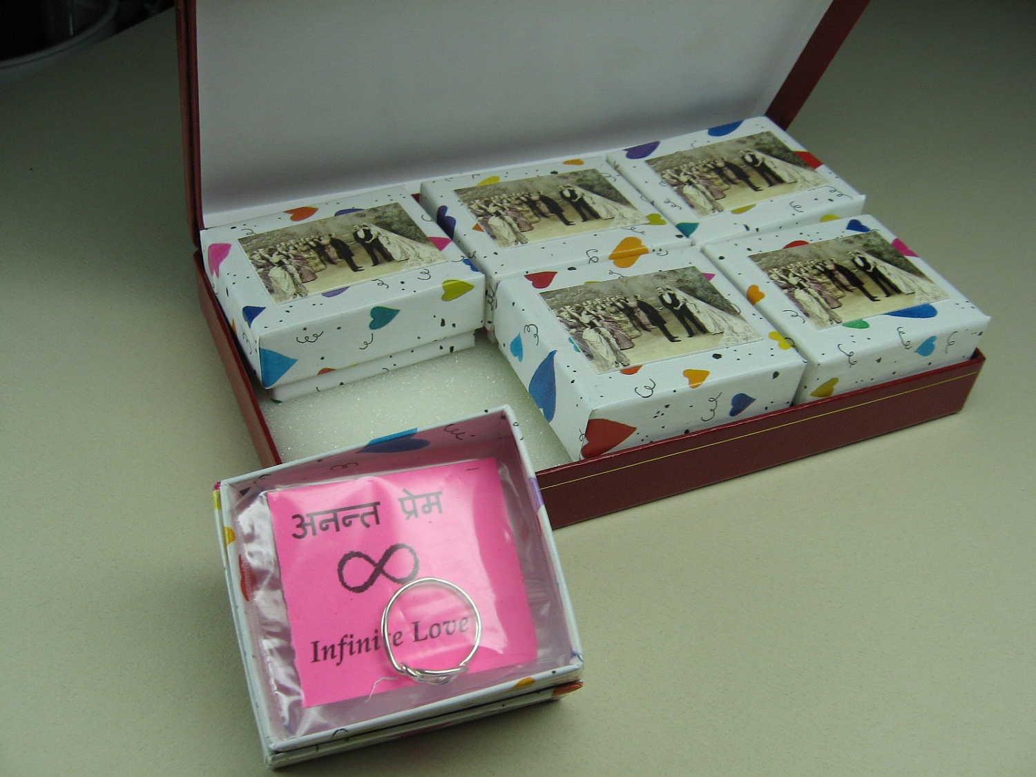 BRIDE MAID RINGS Best Friends 4 Rings Whole Lot of Love Extravaganza 45 Dollars