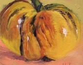 Andolsek.Art, ORIGINAL OIL Painting, Tomato, Food, Vegetalbes, 'Meaty Tomato', 6x6