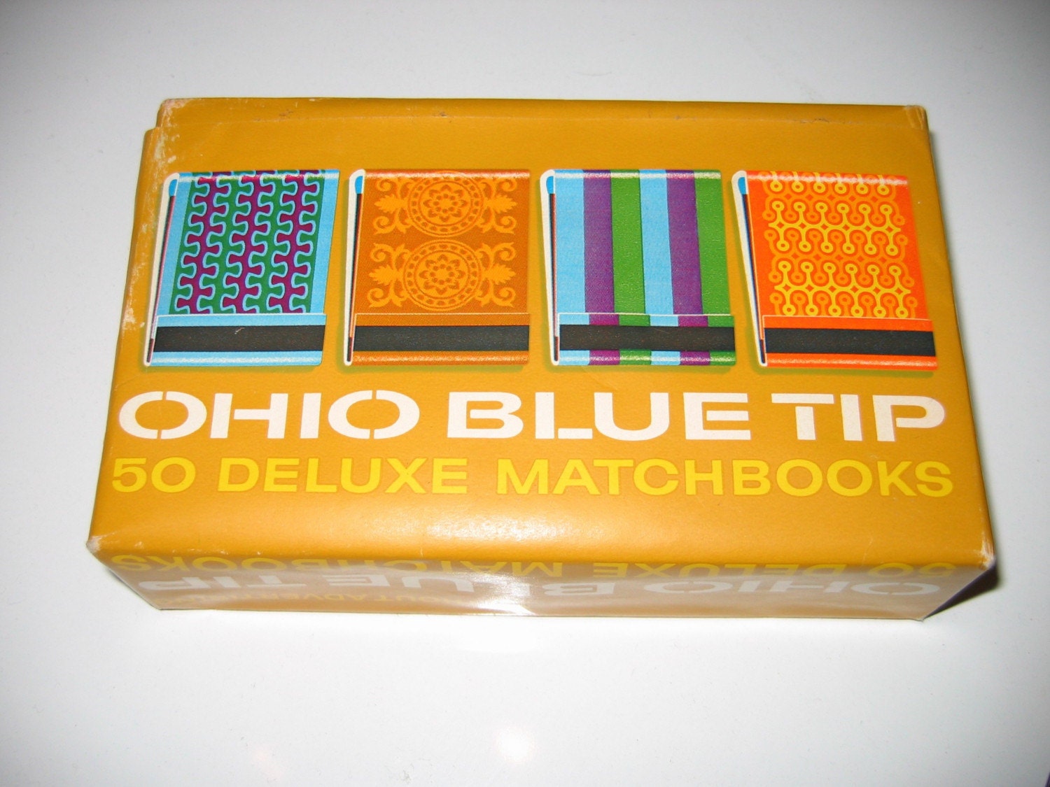 60's SAUL BASS Matchbooks.  Vintage.  Matches.  RARE box of 50.  American Graphic Designer.
