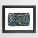 Chanel 2.55 bag Fashion Illustration Print