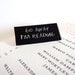 Literary quote, book lover, Go away I'm reading, black white, school, pin