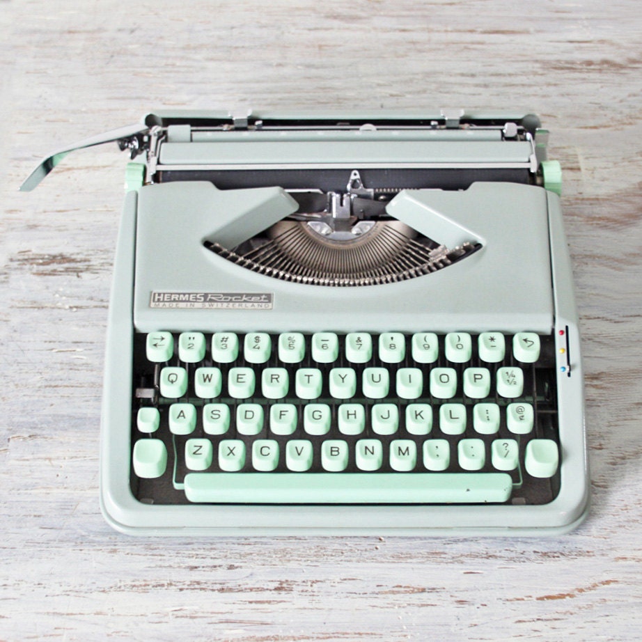 hermes rocket portable typewriter