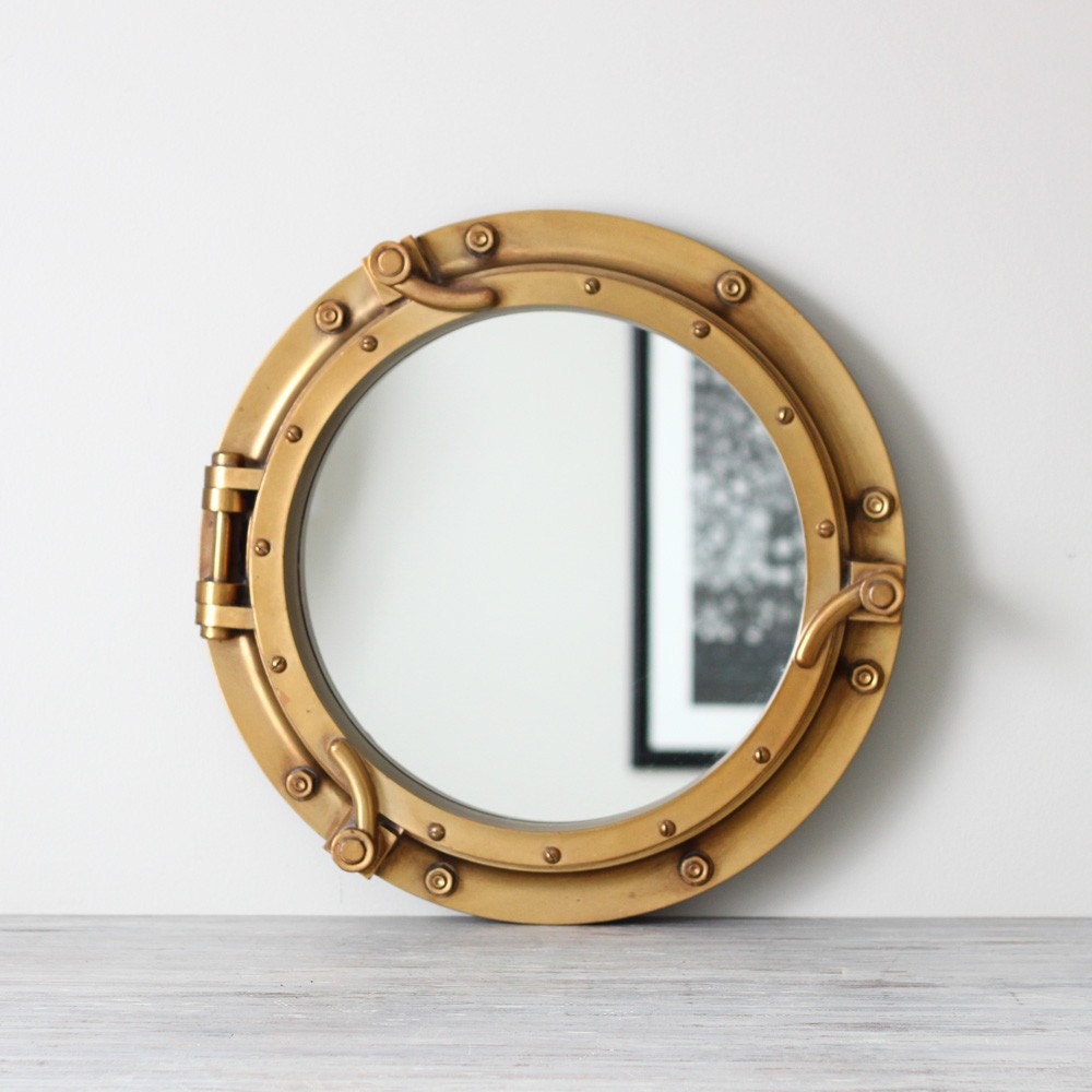 ship port hole mirror