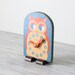 RESERVED playskool owl clock