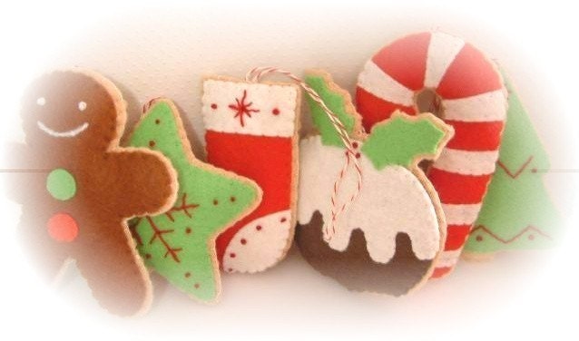 SUPER gorgeous CHRISTMAS themed hanging ornaments