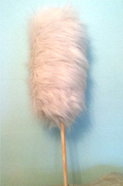 BRIDES fake cotton candy floss prop IVORY