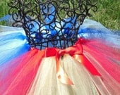 Girls Tutu- Girls Snow White Tutu- Princess Tutu- Baby Snow White Costume- Blue Tutu, Yellow Tutu, Red tutu- Disney Costume