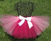 Sleeping Beauty Tutu--- Disney Princess Aurora Tutu--- Dark Pink and Light Pink tutu--- Infant, Toddler, Child
