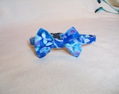 Kitten Retro Batik Breakaway Bowtie Collar For Cats
