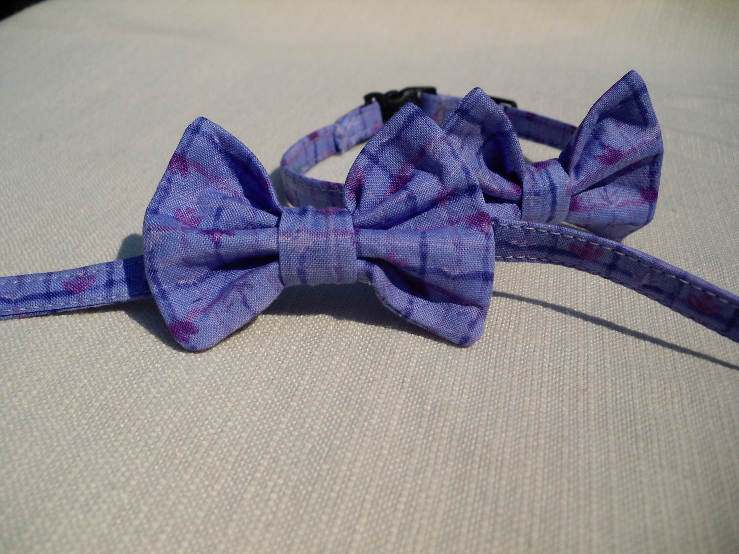 Cat Bow Tie Collar With Breakaway Buckle