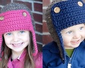 The Bomber Hat Crochet Pattern (Permission to sell all finished products)