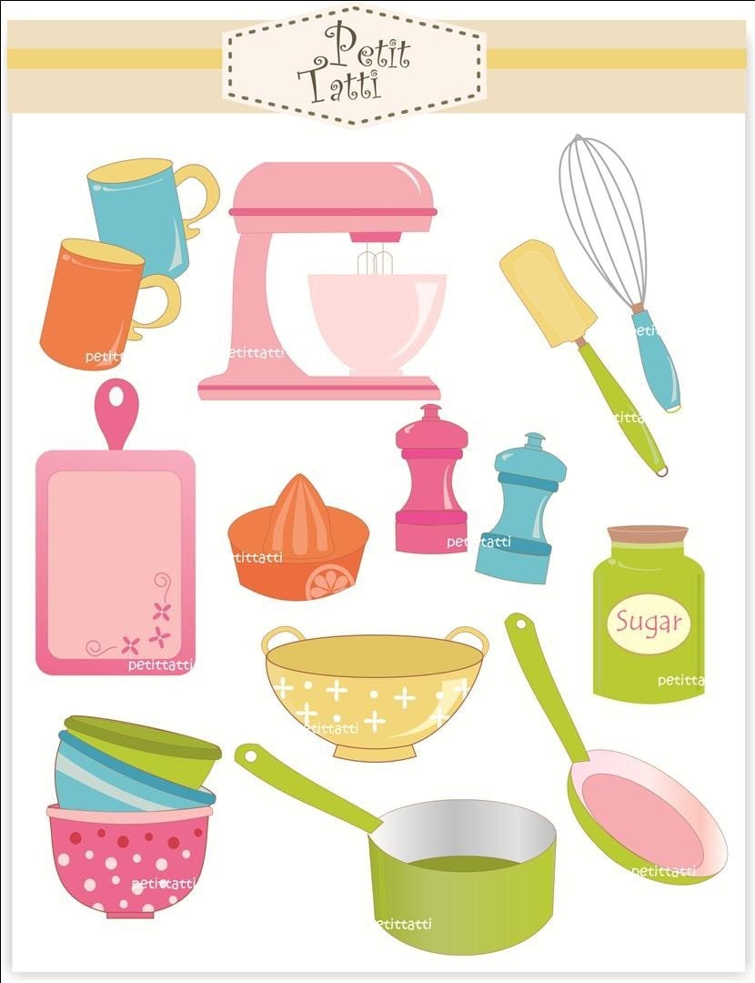 clipart kitchen equipment - photo #1